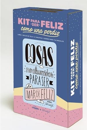 KIT PARA SER FELIZ COMO UNA PERDIZ | 9788417858841 | MR. WONDERFUL | Llibreria Geli - Llibreria Online de Girona - Comprar llibres en català i castellà