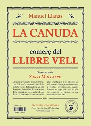 LA CANUDA I EL COMERÇ DEL LLIBRE VELL | 9788418022401 | LLANAS PONT, MANUEL | Libreria Geli - Librería Online de Girona - Comprar libros en catalán y castellano