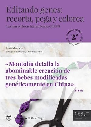 EDITANDO GENES:RECORTA, PEGA Y COLOREA | 9788412068597 | MONTOLIU JOSÉ, LLUÍS | Llibreria Geli - Llibreria Online de Girona - Comprar llibres en català i castellà
