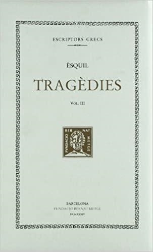 TRAGÈDIES-3(L'ORESTEA) | 9788498590012 | ÈSQUIL | Libreria Geli - Librería Online de Girona - Comprar libros en catalán y castellano