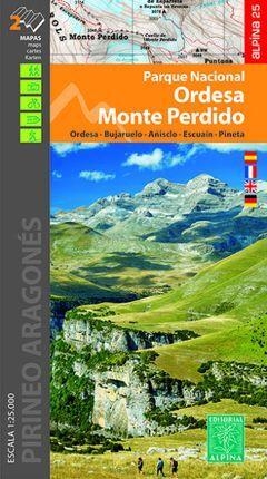 PARQUE NACIONAL ORDESA MONTE PERDIDO(ESCALA 1:25.000.2 MAPAS) | 9788480908146 | Libreria Geli - Librería Online de Girona - Comprar libros en catalán y castellano