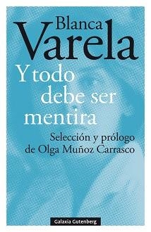 Y TODO DEBE SER MENTIRA | 9788417971427 | VARELA,BLANCA | Libreria Geli - Librería Online de Girona - Comprar libros en catalán y castellano