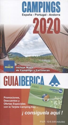GUÍA IBÉRICA CAMPINGS ESPAÑA,PORTUGAL Y ANDORRA(EDICIÓN 2020) | 9788412150803 | Llibreria Geli - Llibreria Online de Girona - Comprar llibres en català i castellà