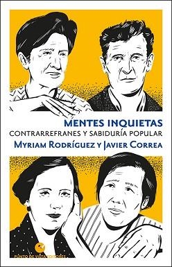 MENTES INQUIETAS.CONTRARREFRANES Y CULTURA POPULAR | 9788418322051 | RODRÍGUEZ,MYRIAM/CORREA,JAVIER | Libreria Geli - Librería Online de Girona - Comprar libros en catalán y castellano