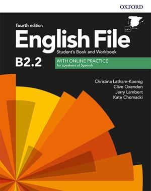 ENGLISH FILE B2.2(STUDENT'S BOOK AND WORKBOOK WITH KEY.4TH EDITION) | 9780194058308 |   | Libreria Geli - Librería Online de Girona - Comprar libros en catalán y castellano