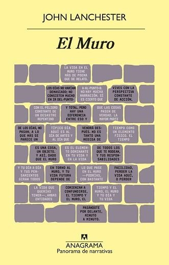EL MURO | 9788433980427 | LANCHESTER,JOHN | Libreria Geli - Librería Online de Girona - Comprar libros en catalán y castellano