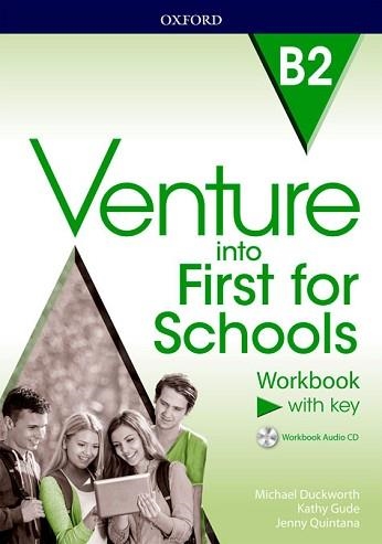 VENTURE INTO FIRST WORKBOOK WITH KEY | 9780194115063 | DUCKWORTH,MICHAEL/GUDE,KATHY/QUINTANA,JENNY | Libreria Geli - Librería Online de Girona - Comprar libros en catalán y castellano
