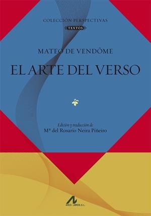 EL ARTE DEL VERSO | 9788476358238 | DE VENDÔME,MATEO | Libreria Geli - Librería Online de Girona - Comprar libros en catalán y castellano