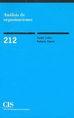 ANALISIS DE ORGANIZACIONES | 9788474763744 | COLLER,XAVIER/GARVIA,ROBERTO | Llibreria Geli - Llibreria Online de Girona - Comprar llibres en català i castellà