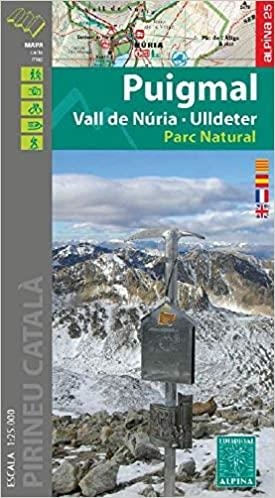 PUIGMAL.VALL DE NURIA.ULLDETER(MAPES ALPINA ESCALES 1:25.000) | 9788480908467 | Libreria Geli - Librería Online de Girona - Comprar libros en catalán y castellano