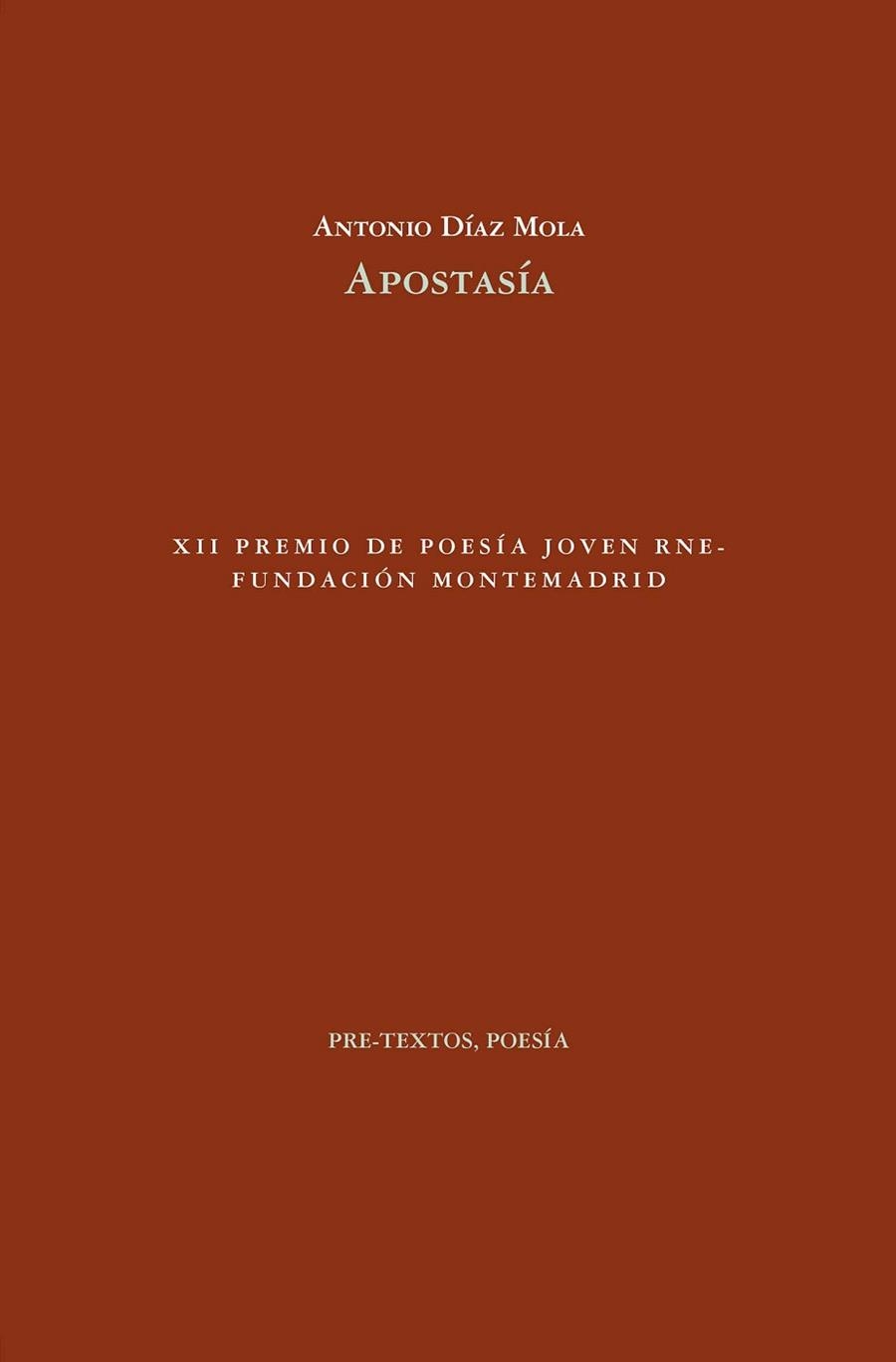 APOSTASÍA | 9788418178399 | DÍAZ MOLA,ANTONIO | Llibreria Geli - Llibreria Online de Girona - Comprar llibres en català i castellà