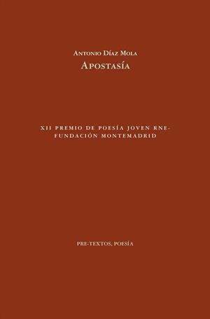 APOSTASÍA | 9788418178399 | DÍAZ MOLA,ANTONIO | Llibreria Geli - Llibreria Online de Girona - Comprar llibres en català i castellà