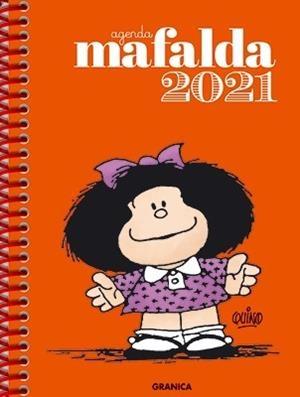 AGENDA MAFALDA 2021 ANILLADA ANARANJADA | 7798071448960 | Llibreria Geli - Llibreria Online de Girona - Comprar llibres en català i castellà