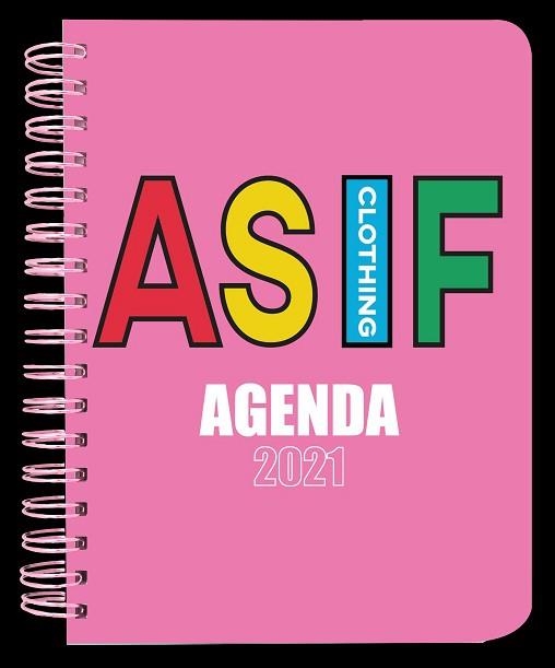 AGENDA ANUAL SEMANA VISTA 2021 AS IF | 9788417166878 | Libreria Geli - Librería Online de Girona - Comprar libros en catalán y castellano