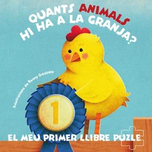 QUANTS ANIMALS HI HA A LA GRANJA? EL MEU PRIMER LLIBRE PUZLE | 9788468270371 | Libreria Geli - Librería Online de Girona - Comprar libros en catalán y castellano