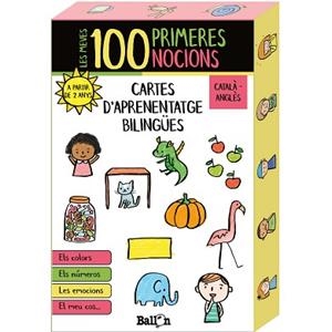 LES MEVES 100 PRIMERES NOCIONS.CARTES D'APRENENTATGE BILINGÜES | 9789403220352 | Libreria Geli - Librería Online de Girona - Comprar libros en catalán y castellano
