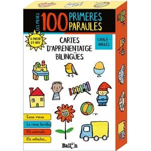 LES MEVES 100 PRIMERES PARAULES.CARTES D'APRENENTATGE BILINGÜES | 9789403220345 | Libreria Geli - Librería Online de Girona - Comprar libros en catalán y castellano