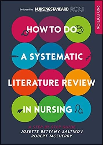 HOW TO DO A SYSTEMATIC LITERATURE REVIEW IN NURSING.A STEP-BY-STEP GUIDE | 9780335263806 | BETTANY SALTIKOV,JOSETTE | Llibreria Geli - Llibreria Online de Girona - Comprar llibres en català i castellà