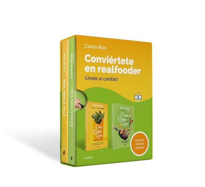 CONVIÉRTETE EN REALFOODER(PACK) | 9788449337710 | RÍOS,CARLOS | Libreria Geli - Librería Online de Girona - Comprar libros en catalán y castellano