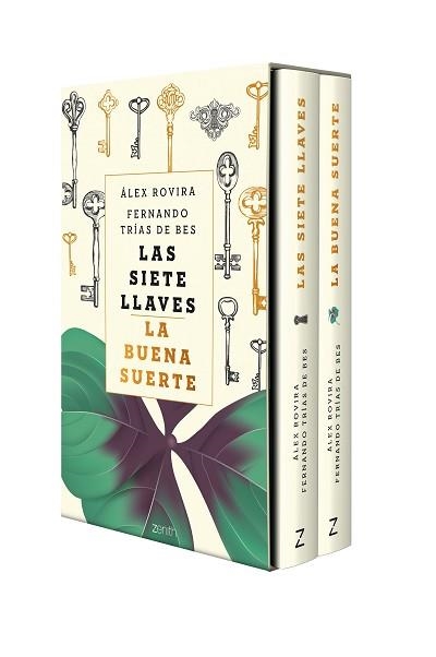ESTUCHE LA BUENA SUERTE Y LAS SIETE LLAVES | 9788408236214 | ROVIRA,ÁLEX/TRÍAS DE BES,FERNANDO | Libreria Geli - Librería Online de Girona - Comprar libros en catalán y castellano
