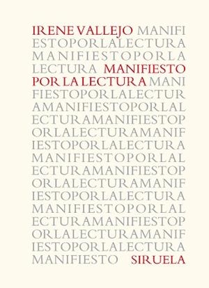 MANIFIESTO POR LA LECTURA | 9788418436369 | VALLEJO, IRENE | Libreria Geli - Librería Online de Girona - Comprar libros en catalán y castellano
