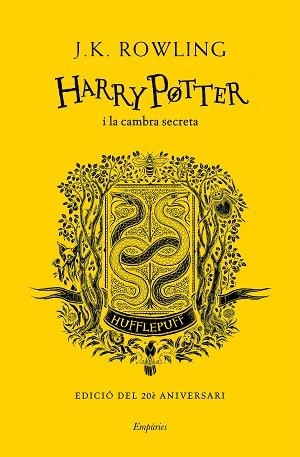 HARRY POTTER I LA CAMBRA SECRETA(HUFFLEPUFF) | 9788417879617 | ROWLING,J.K. | Libreria Geli - Librería Online de Girona - Comprar libros en catalán y castellano