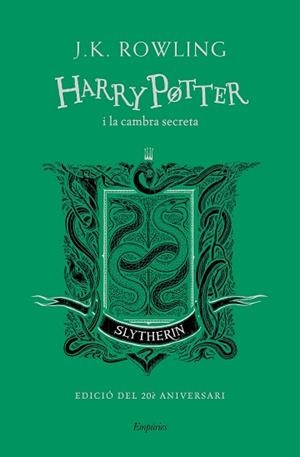 HARRY POTTER I LA CAMBRA SECRETA(SLYTHERIN) | 9788417879631 | ROWLING,J.K. | Libreria Geli - Librería Online de Girona - Comprar libros en catalán y castellano