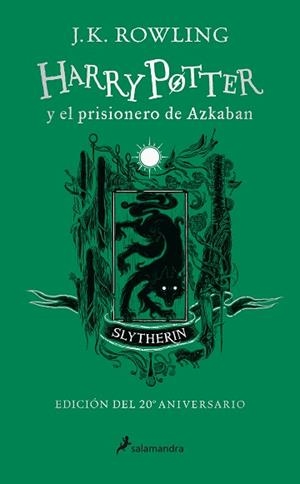 HARRY POTTER Y EL PRISIONERO DE AZKABAN(EDICIÓN SLYTHERIN DEL 20º ANIVERSARIO) | 9788418174094 | ROWLING,J.K. | Llibreria Geli - Llibreria Online de Girona - Comprar llibres en català i castellà