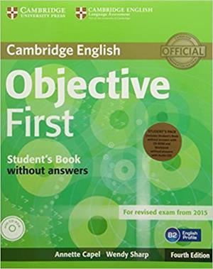 OBJECTIVE FIRST PACK(STUDENT'S BOOK WITHOUT ANSWERS WITH CD-ROM, WORKBOOK WITHOUT ANSWERS) | 9781107628564 | CAPEL,ANNETTE/SHARP,WENDY | Libreria Geli - Librería Online de Girona - Comprar libros en catalán y castellano