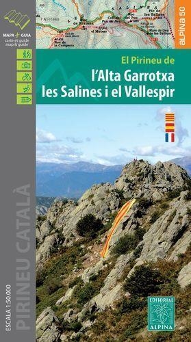 EL PIRINEU DE L'ALTA GARROTXA,LES SALINES I EL VALLESPIR(ESCALA 1:50.000) | 9788480907996 | Libreria Geli - Librería Online de Girona - Comprar libros en catalán y castellano