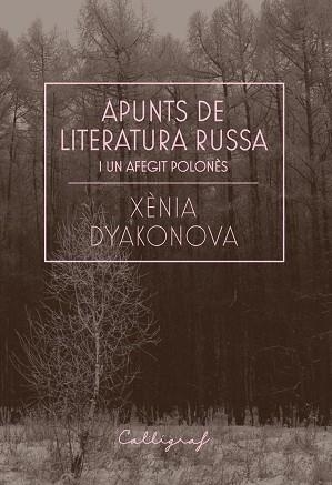APUNTS DE LITERATURA RUSSA I UN AFEGIT POLONÈS | 9788412212358 | DYAKONOVA,XÈNIA | Libreria Geli - Librería Online de Girona - Comprar libros en catalán y castellano