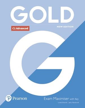 GOLD C1 ADVANCED(NEW EDITION EXAM MAXIMISER WITH KEY) | 9781292202181 | EDWARDS,LYNDA/NEWBROOK,JACKY | Libreria Geli - Librería Online de Girona - Comprar libros en catalán y castellano
