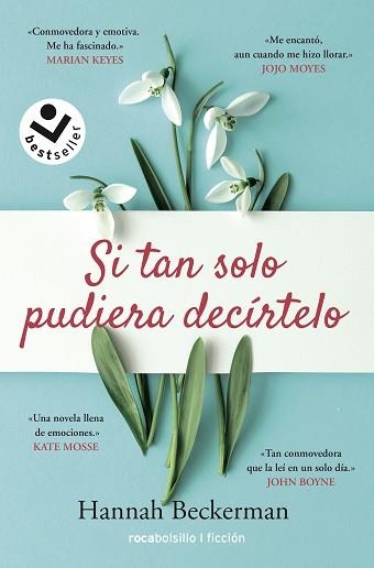 SI TAN SOLO PUDIERA DECÍRTELO | 9788417821296 | BECKERMAN,HANNAH | Libreria Geli - Librería Online de Girona - Comprar libros en catalán y castellano