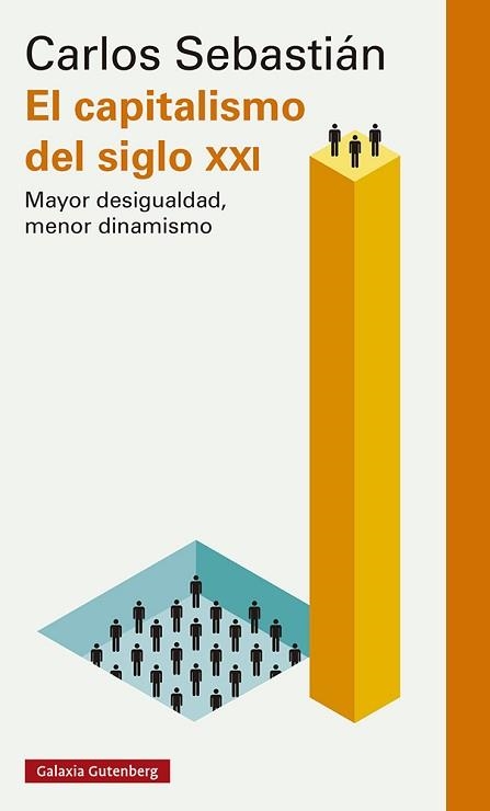 EL CAPITALISMO DEL SIGLO XXI.MAYOR DESIGUALDAD,MENOR DINAMISMO | 9788418526114 | SEBASTIÁN,CARLOS | Llibreria Geli - Llibreria Online de Girona - Comprar llibres en català i castellà