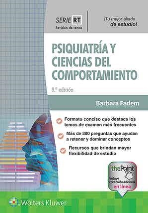 PSIQUIATRÍA Y CIENCIAS DEL COMPORTAMIENTO(SERIE REVISIÓN DE TEMAS.8ª EDICIÓN 2021) | 9788418257209 | FADEM,BARBARA | Libreria Geli - Librería Online de Girona - Comprar libros en catalán y castellano