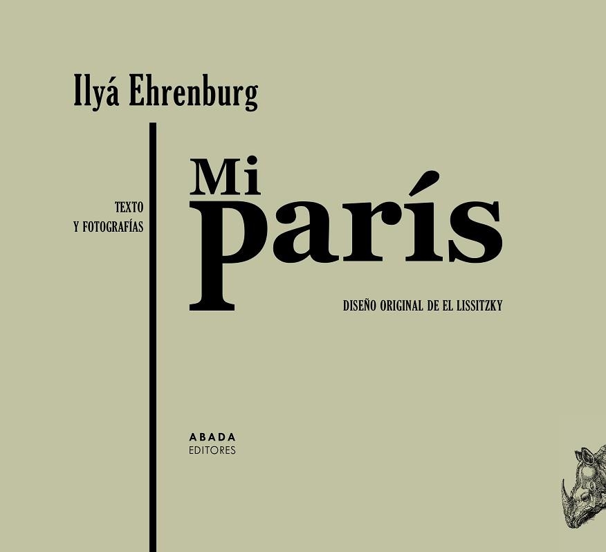 MI PARÍS.TEXTO Y FOTOGRAFÍAS | 9788417301774 | EHRENBURG,ILYÁ | Llibreria Geli - Llibreria Online de Girona - Comprar llibres en català i castellà