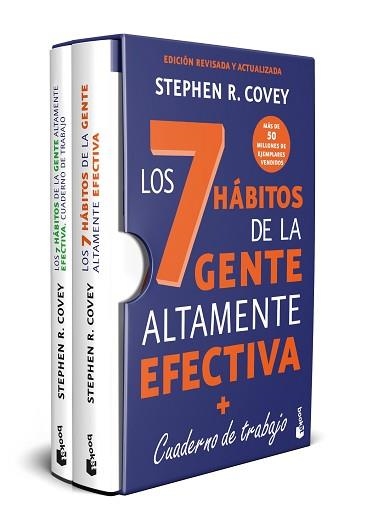 LOS 7 HÁBITOS DE LA GENTE ALTAMENTE EFECTIVA + CUADERNO DE TRABAJO(ESTUCHE) | 9788408237723 | COVEY, STEPHEN R. | Llibreria Geli - Llibreria Online de Girona - Comprar llibres en català i castellà