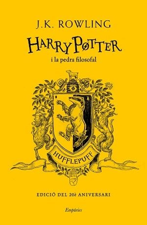 HARRY POTTER I LA PEDRA FILOSOFAL (HUFFLEPUFF) TD | 9788417879792 | ROWLING,J.K. | Libreria Geli - Librería Online de Girona - Comprar libros en catalán y castellano