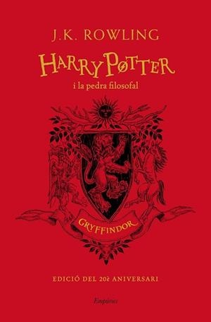 HARRY POTTER I LA PEDRA FILOSOFAL (GRYFFINDOR) TD | 9788417879785 | ROWLING,J.K. | Libreria Geli - Librería Online de Girona - Comprar libros en catalán y castellano