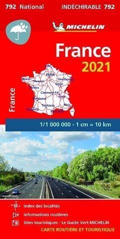 MAPA NATIONAL FRANCIA ALTA RESISTENCIA 2021 | 9782067249400 | A.A.V.V. | Libreria Geli - Librería Online de Girona - Comprar libros en catalán y castellano