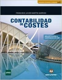 CONTABILIDAD DE COSTES | 9788417765323 | MARTÍN GARRIDO, FRANCISCO JAVIER | Libreria Geli - Librería Online de Girona - Comprar libros en catalán y castellano