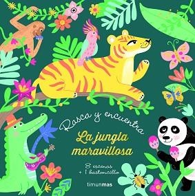 RASCA Y ENCUENTRA.LA JUNGLA MARAVILLOSA | 9788408232193 | MEYER,AURORE | Libreria Geli - Librería Online de Girona - Comprar libros en catalán y castellano