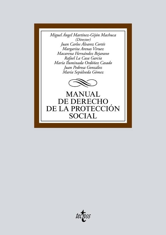 MANUAL DE DERECHO DE LA PROTECCIÓN SOCIAL | 9788430981748 | MARTÍNEZ-GIJÓN MACHUCA, MIGUEL ÁNGEL/ARENAS VIRUEZ,MARGARITA/ÁLVAREZ CORTÉS,JUAN CARLOS/ORDÓÑEZ CA | Llibreria Geli - Llibreria Online de Girona - Comprar llibres en català i castellà
