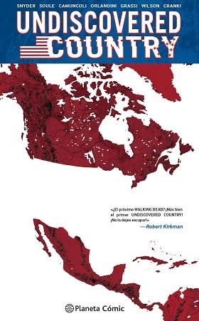 UNDISCOVERED COUNTRY Nº 01 | 9788413416014 | SNYDER, SCOTT/SOULE, CHARLES/CAMUNCOLI, GIUSEPPE | Llibreria Geli - Llibreria Online de Girona - Comprar llibres en català i castellà