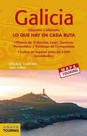 MAPA DE CARRETERAS GALICIA (DESPLEGABLE), ESCALA 1:340.000 | 9788491582953 | Libreria Geli - Librería Online de Girona - Comprar libros en catalán y castellano