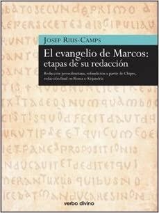 EL EVANGELIO DE MARCOS.ETAPAS DE SU REDACCIÓN | 9788481698220 | RIUS-CAMPS,JOSEP | Libreria Geli - Librería Online de Girona - Comprar libros en catalán y castellano