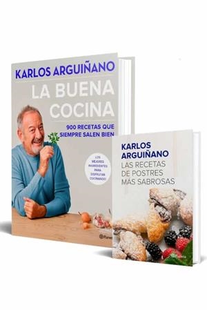 LA BUENA COCINA.900 RECETAS QUE SIEMPRE SALEN BIEN(DE REGALO UN RECETARIO DE POSTRES) | 8432715131298 | ARGUIÑANO,KARLOS | Libreria Geli - Librería Online de Girona - Comprar libros en catalán y castellano