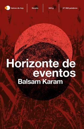 HORIZONTE DE EVENTOS | 9788499988603 | KARAM,BALSAM | Libreria Geli - Librería Online de Girona - Comprar libros en catalán y castellano