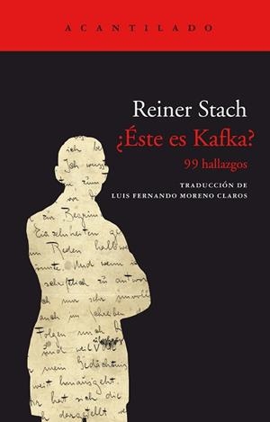 ÉSTE ES KAFKA? 99 HALLAZGOS | 9788418370243 | STACH,REINER | Llibreria Geli - Llibreria Online de Girona - Comprar llibres en català i castellà