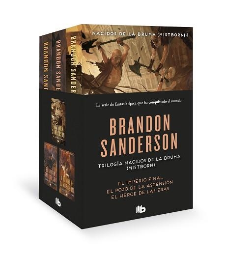 EL IMPERIO FINAL/EL POZO DE LA ASCENSIÓN/EL HÉROE DE LAS ERAS(TRILOGÍA NACIDOS DE LA BRUMA) | 9788413143187 | SANDERSON,BRANDON | Libreria Geli - Librería Online de Girona - Comprar libros en catalán y castellano